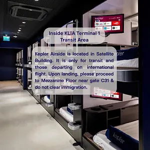胶囊旅馆 Kepler Club Klia Terminal 1 - Airside Transit, 雪邦